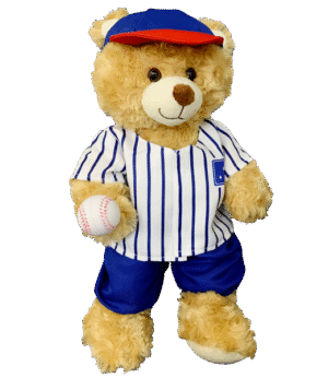 "All-Stars" Baseball Uniform w/Hat & Ball (16")