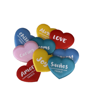 Canticos Heart Inserts (25pcs/bag)