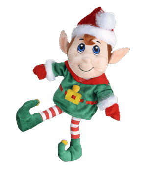 "Jingle" the Christmas Elf (16")