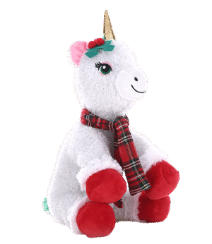 "Joy" the Christmas Unicorn (16")