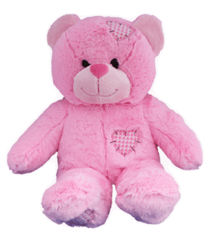 "Pink Patches" Bear (16")